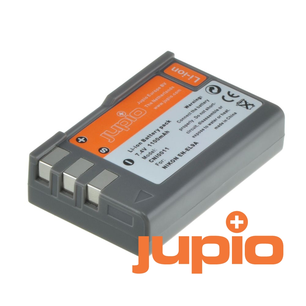 Jupio Nikon EN-EL9 / EN-EL9A 1100mAh fényképezőgép akkumulátor