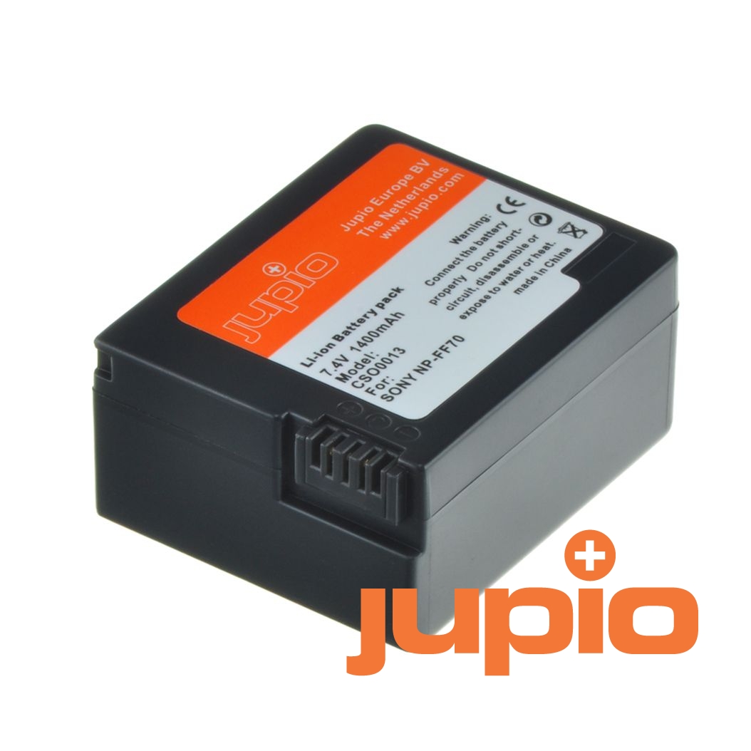Jupio Sony NP-FF70 1400mAh fényképezőgép akkumulátor