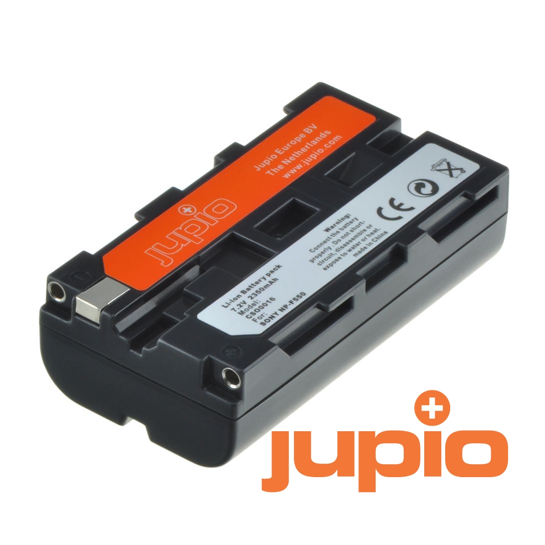 Jupio Sony NP-F550 2350 mAh fényképezőgép akkumulátor