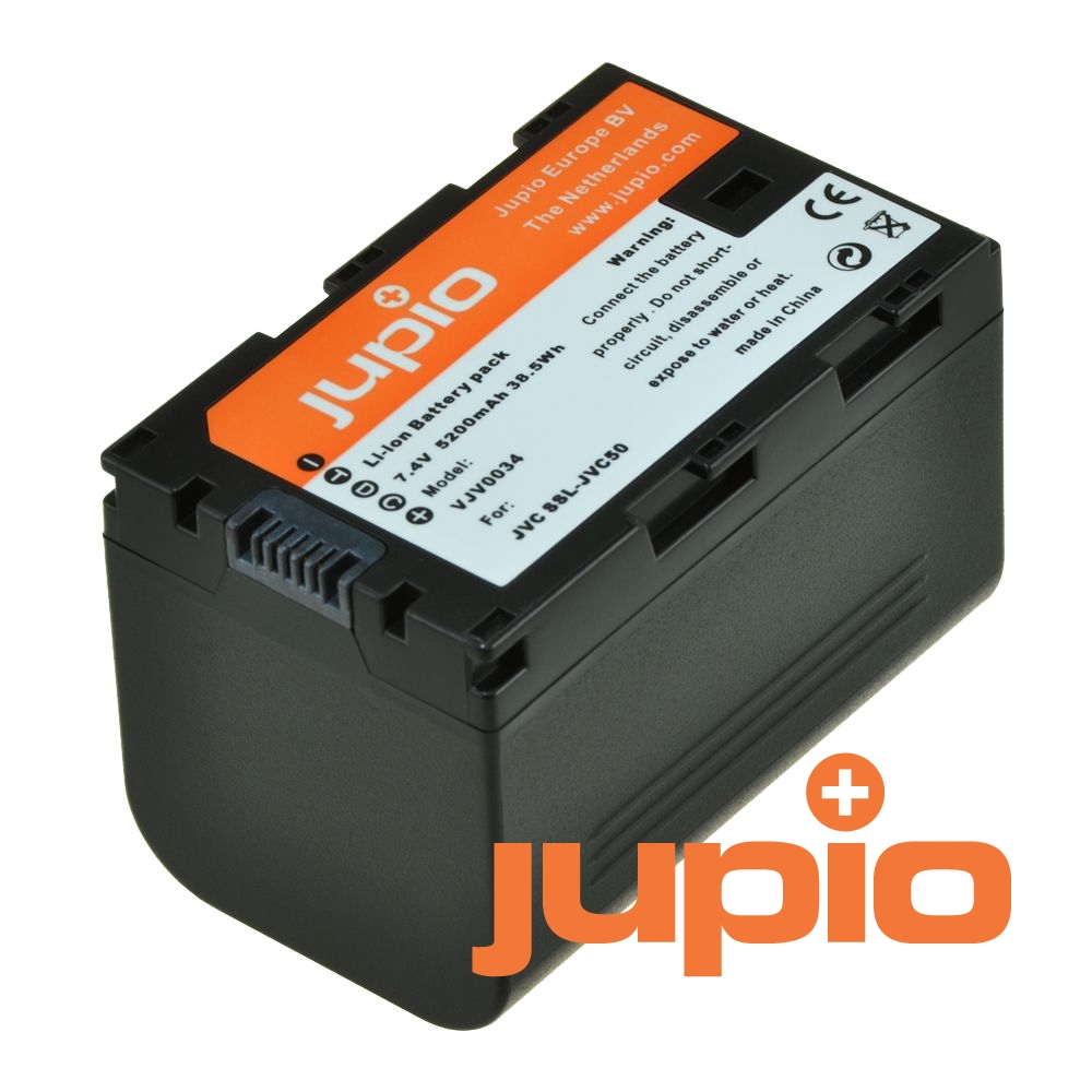 JVC SSL-JVC50, videokamera utángyártott-akkumulátor, a Jupiotól