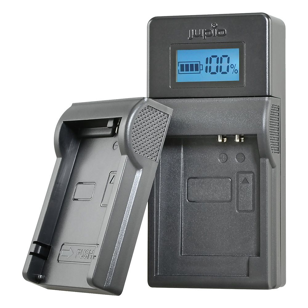 Jupio USB akkumulátor töltő Fuji/Olympus/Nikon 3.6V-4.2V akkumulátorokhoz