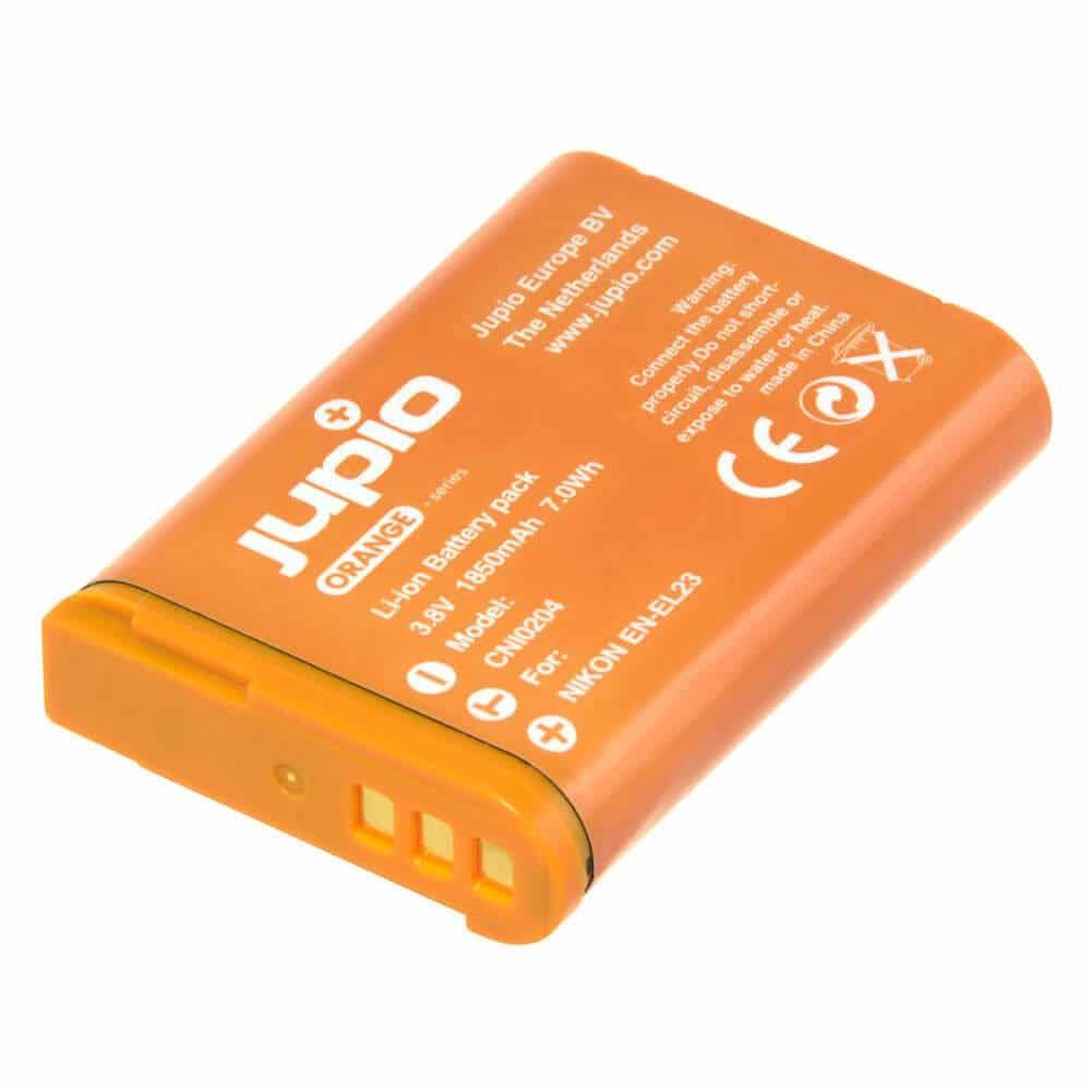 Jupio Nikon EN-EL23 1550mAh Orange fényképezőgép akkumulátor